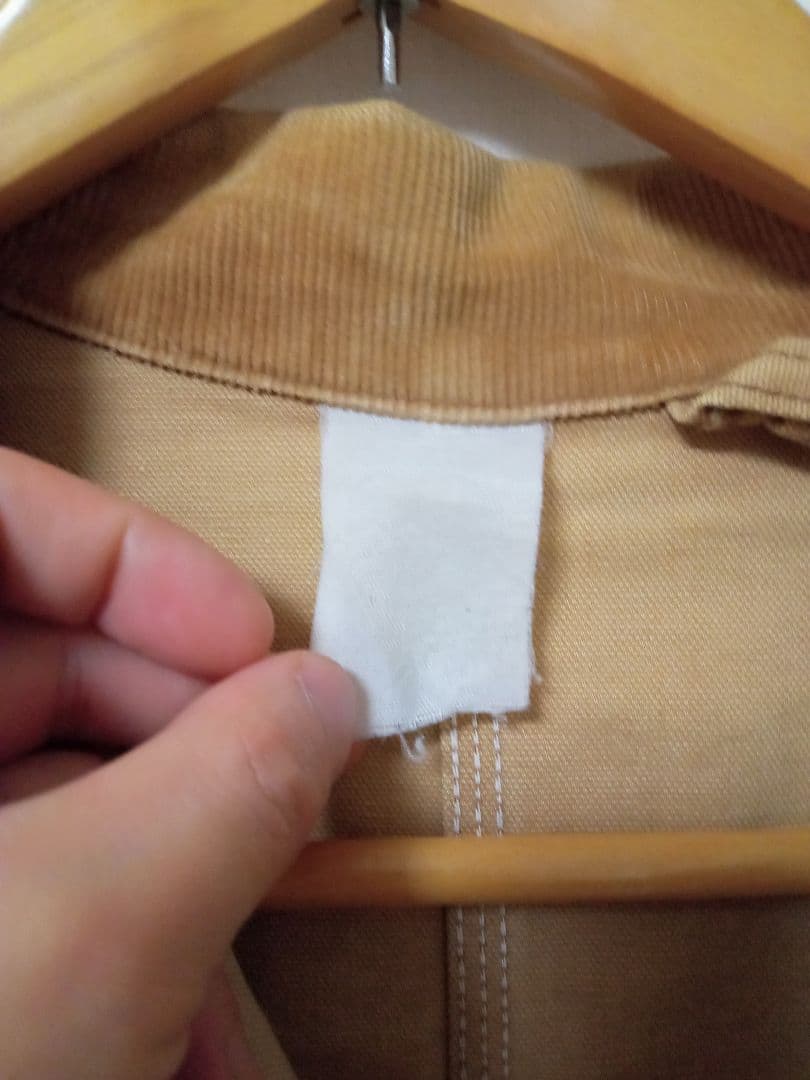 Carhartt カバーオール　カラー：ベージュ　サイズМ