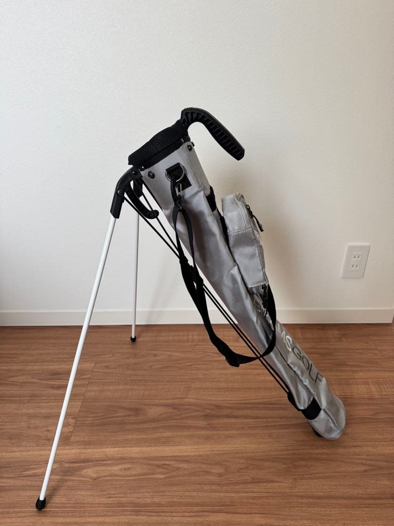 BEAMSGOLF スタンド式ゴルフバッグ グレー