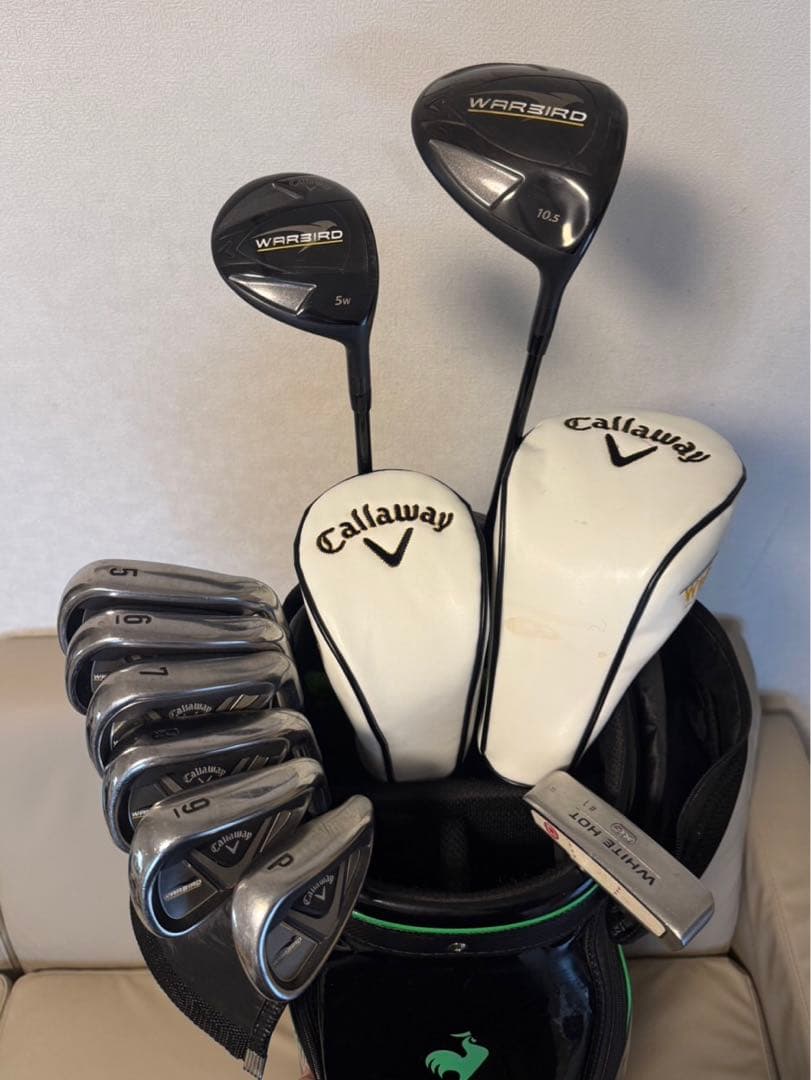 【送料込み】大人気　ウォーバード　現行最新モデル　キャディバッグ 付き　メンズ