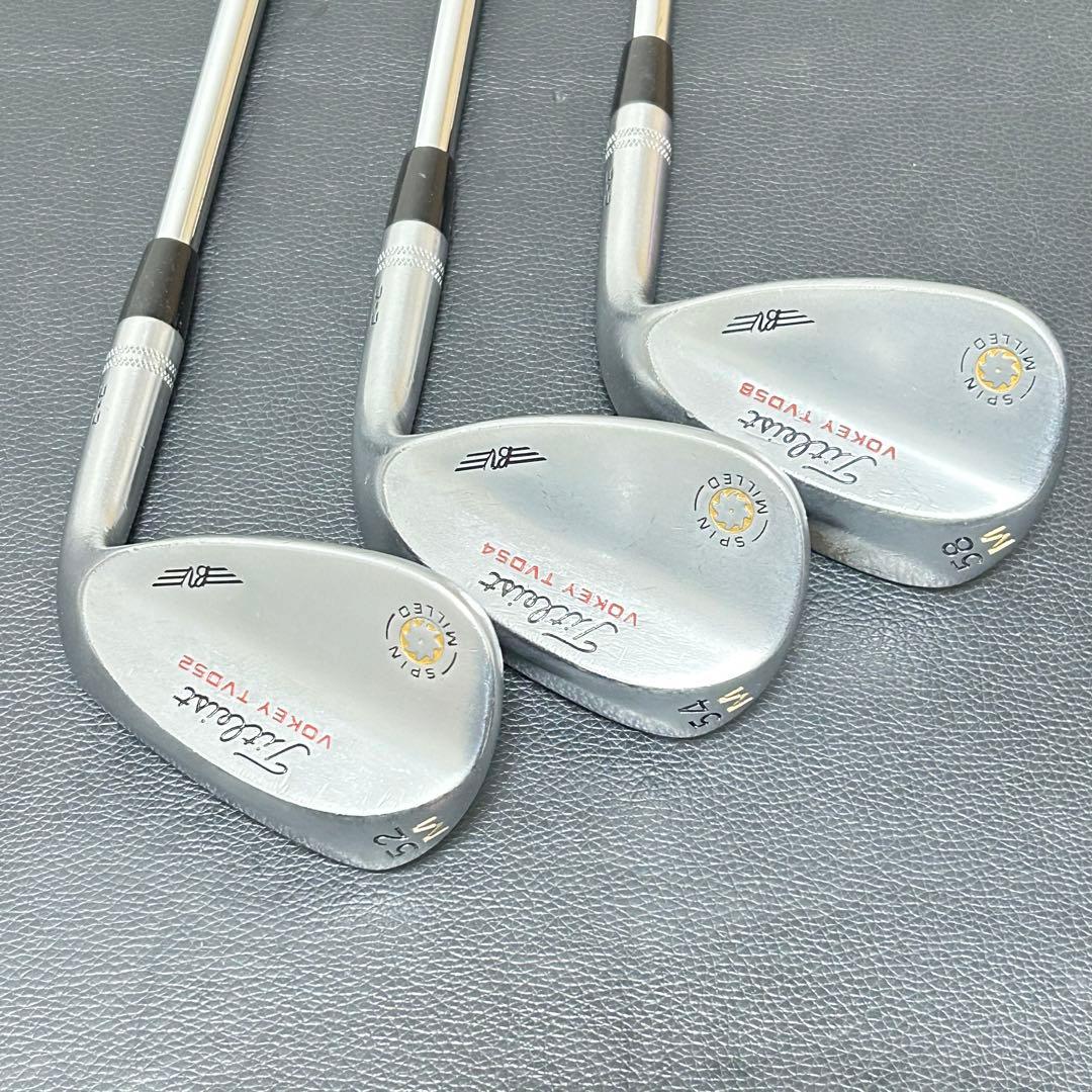 タイトリスト VOKEY TVD C-C 52M 54M 58M 3本セット