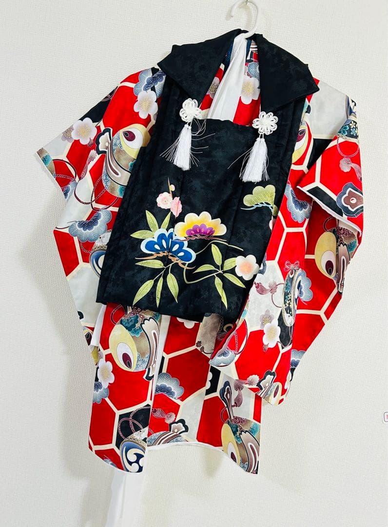 美品❣️七五三　被布着物フルセット 祝着 男の子