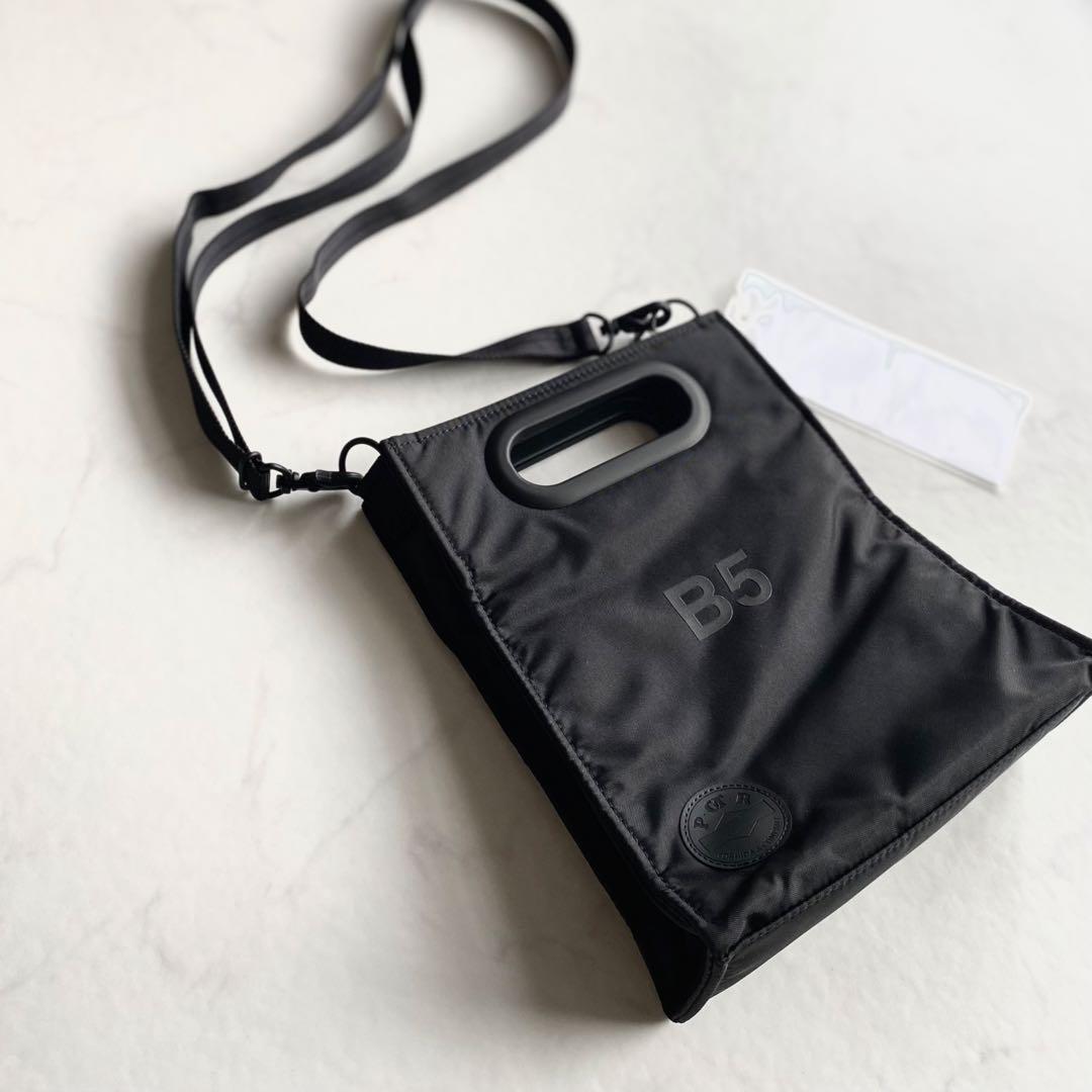 nana－nana × POTR B5 ショルダーバッグ ブラック 日本製