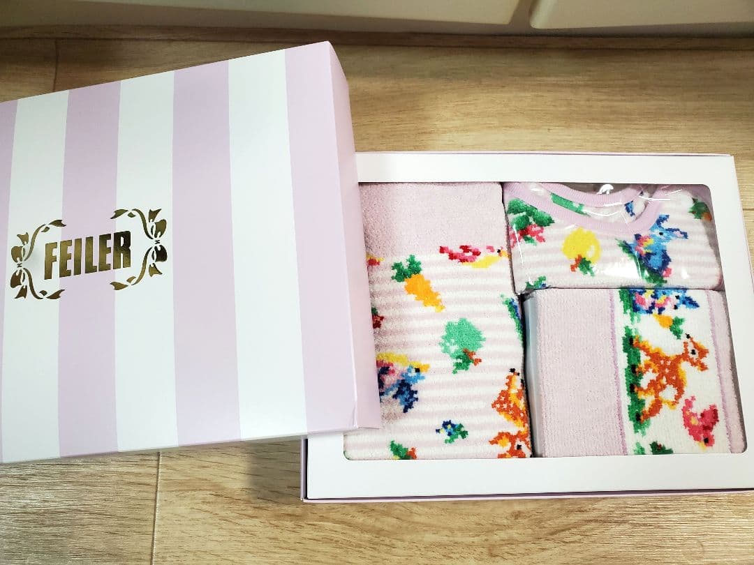 ⭐A⭐フェイラー ティップトップ フォレストセット ペールパープル