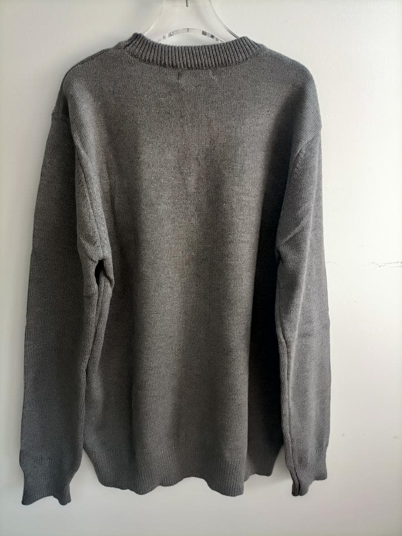 Lサイズ♪プラダ メンズニット PRADA 長袖セーター グレー