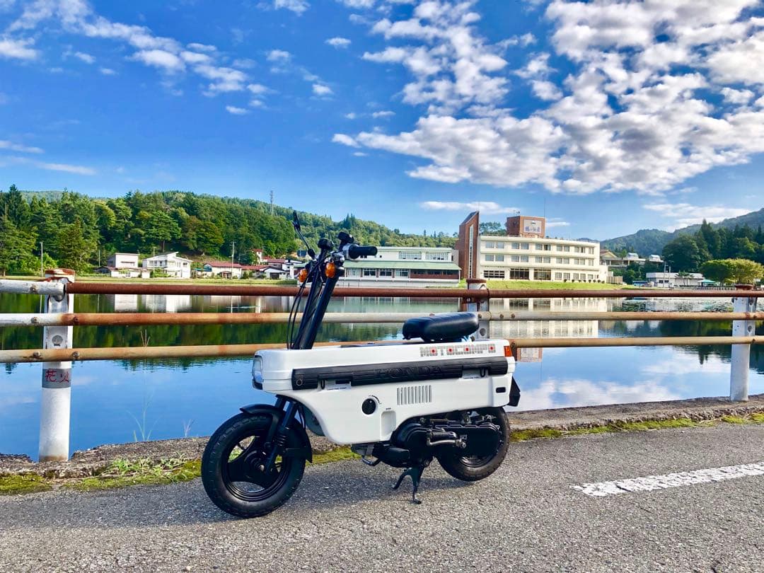 モトコンポ　タンク3個　内部錆び取り＆コーティング