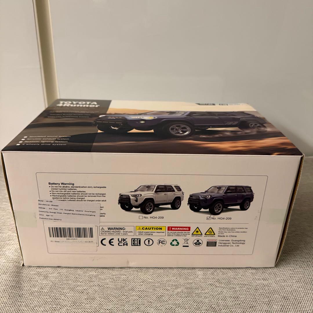 Ritaosan トヨタ 4Runner 1/18 ラジコン　 HG4-209