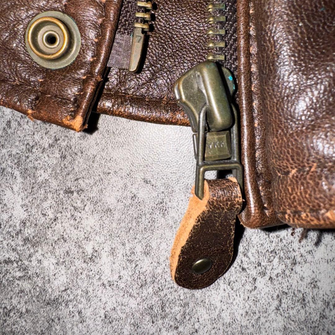 【90s vintage】フライトジャケット　G-1 A-2 シープスキン　短丈