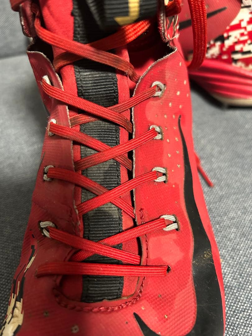 NIKE IDスパイクレッド/カモフラージュ 金具 25cm MID オーダー