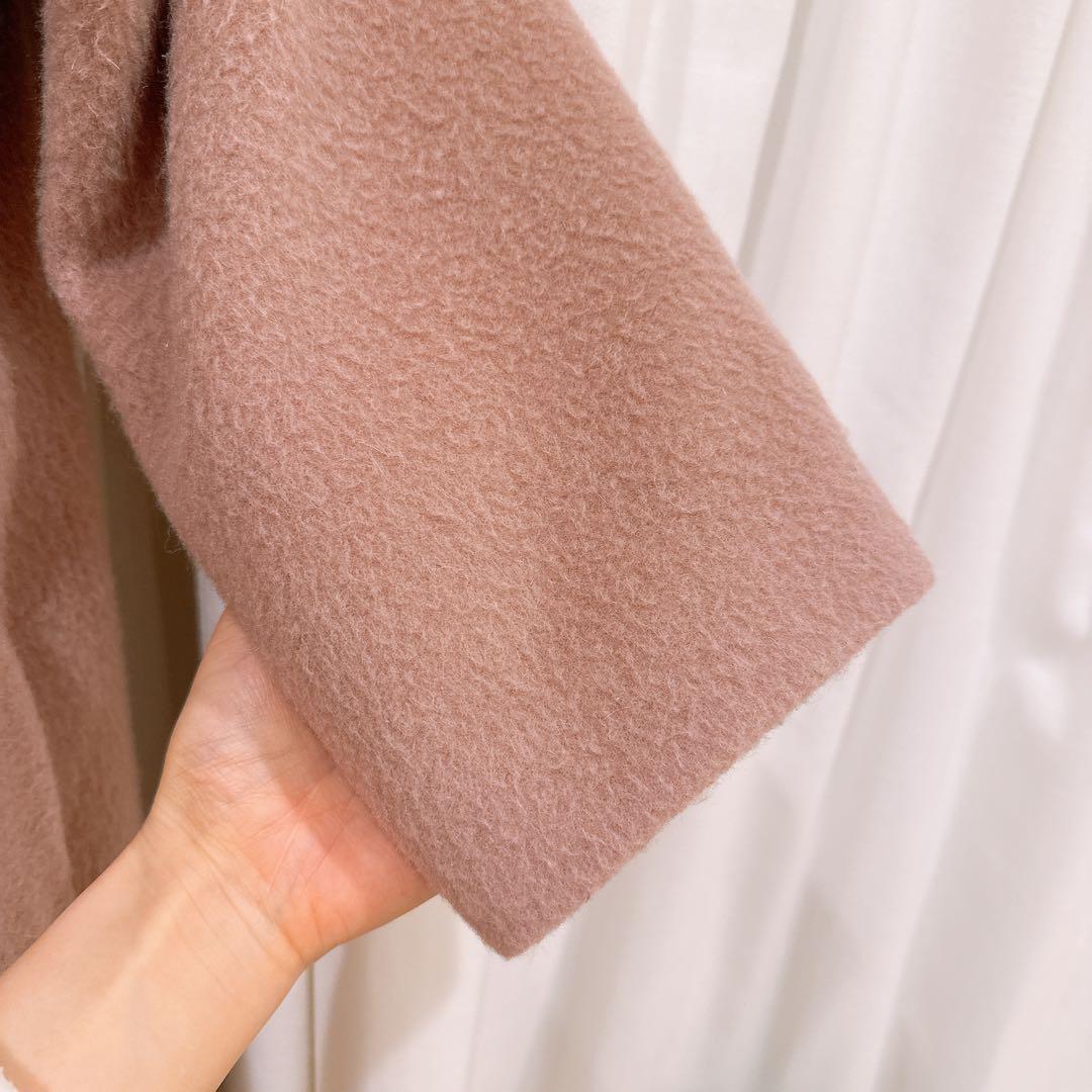 【美品】ウィムガゼット モヘアシャギー ロングガウンコート 大草直子さん監修