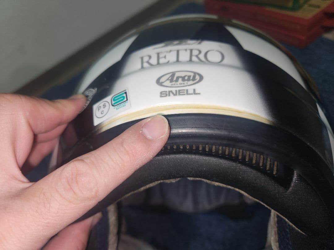 【アライ】SZ-F レトロ XLサイズ アライ純正収納袋付き