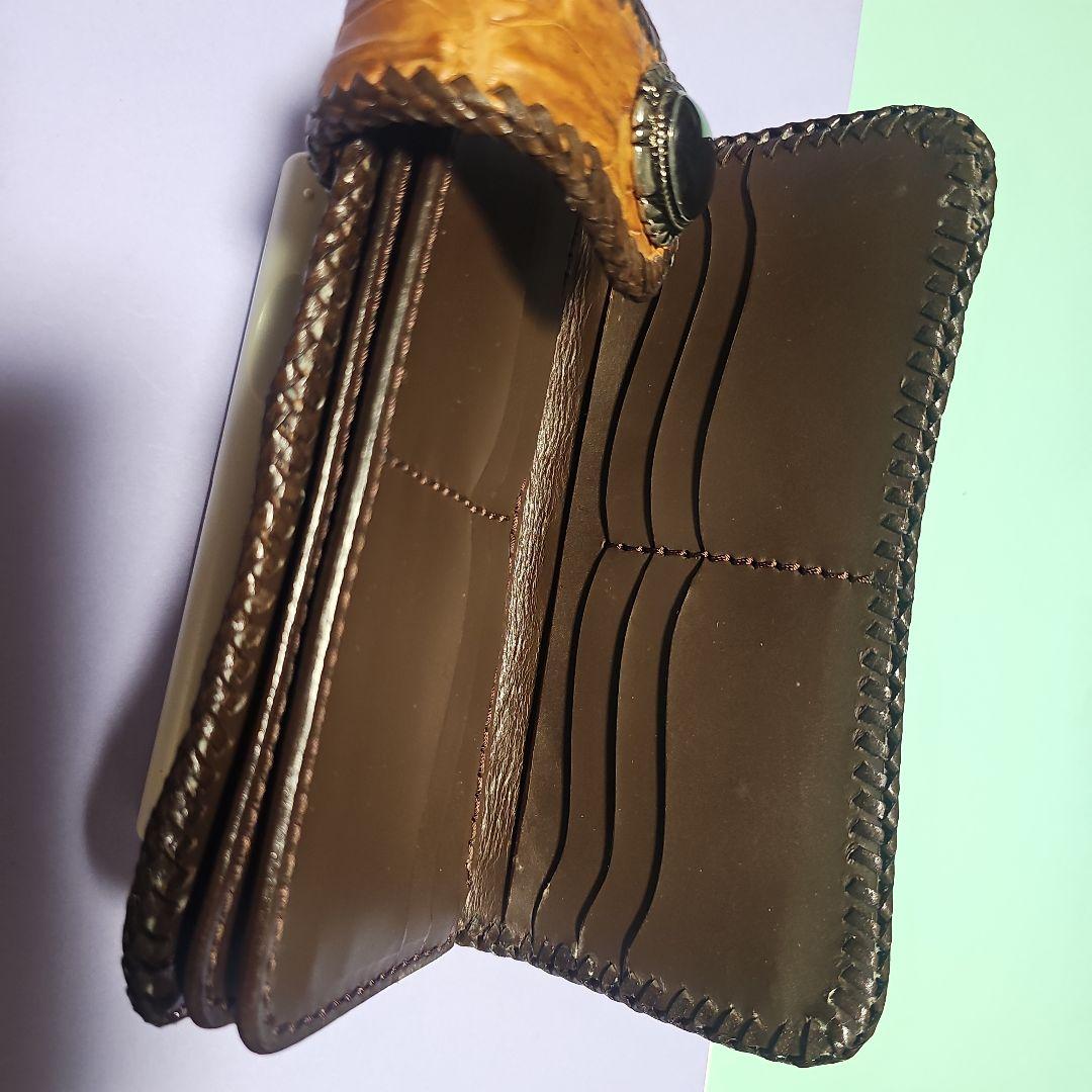 ミ*ー様 ウォレット　長財布　バイカー