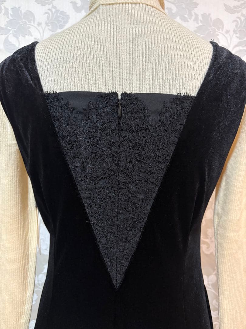 【未使用・タグ付】アダムエロぺ　ベロア サロペット　オールインワン