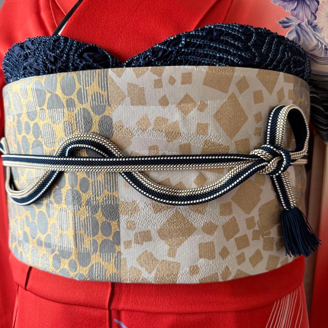 作家物　振袖６点セット　トールサイズ　モダンコーディネート　159〜169