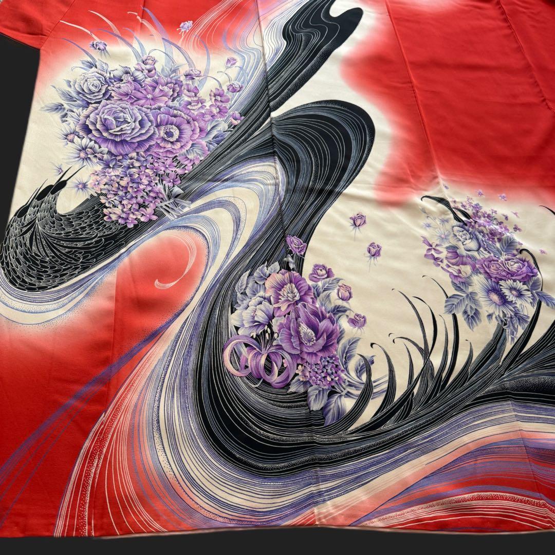 作家物　振袖６点セット　トールサイズ　モダンコーディネート　159〜169