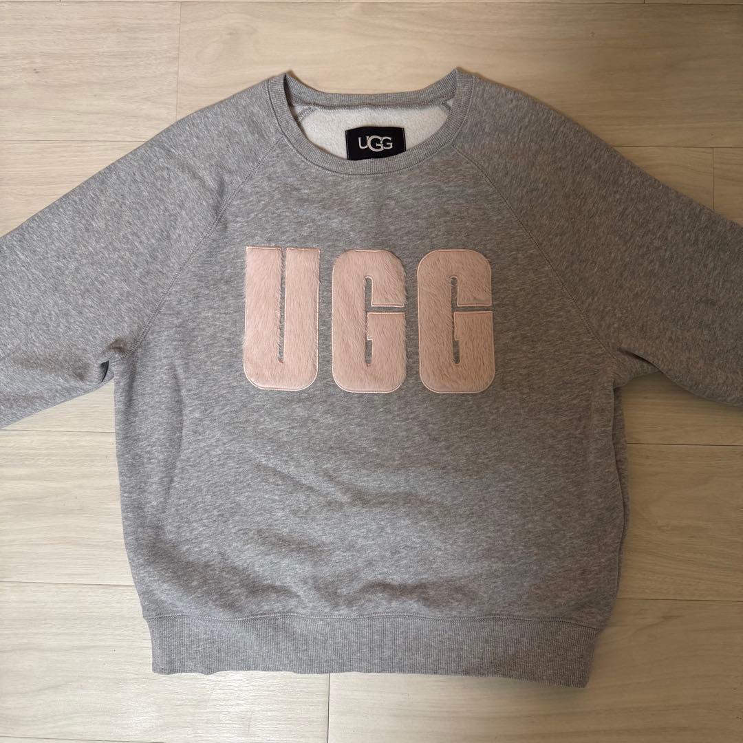 UGG グレー スウェット トレーナー　Sサイズ