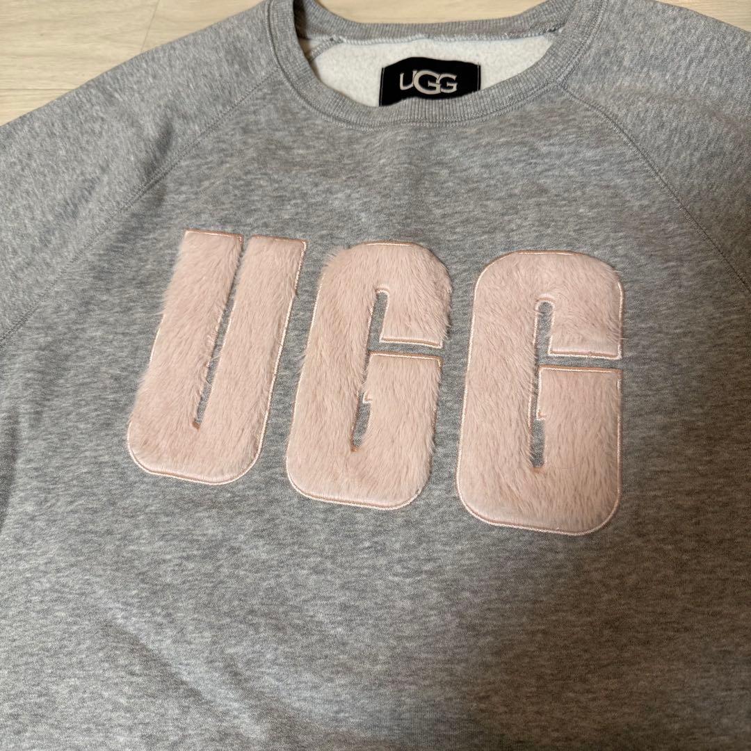 UGG グレー スウェット トレーナー　Sサイズ