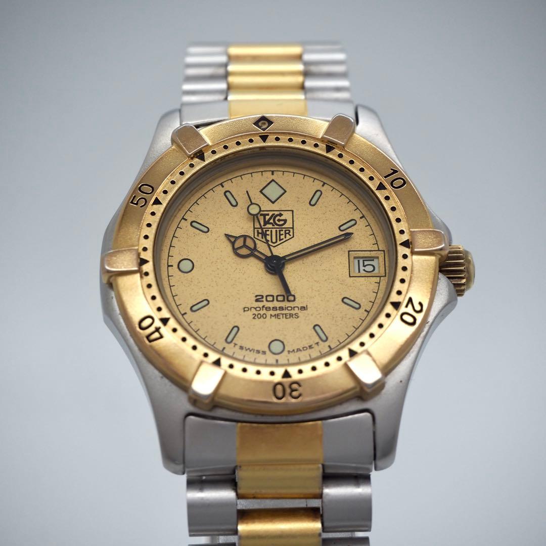 専用554 稼働【美品】タグホイヤー　時計　メンズ　箱付き　プロフェッショナル