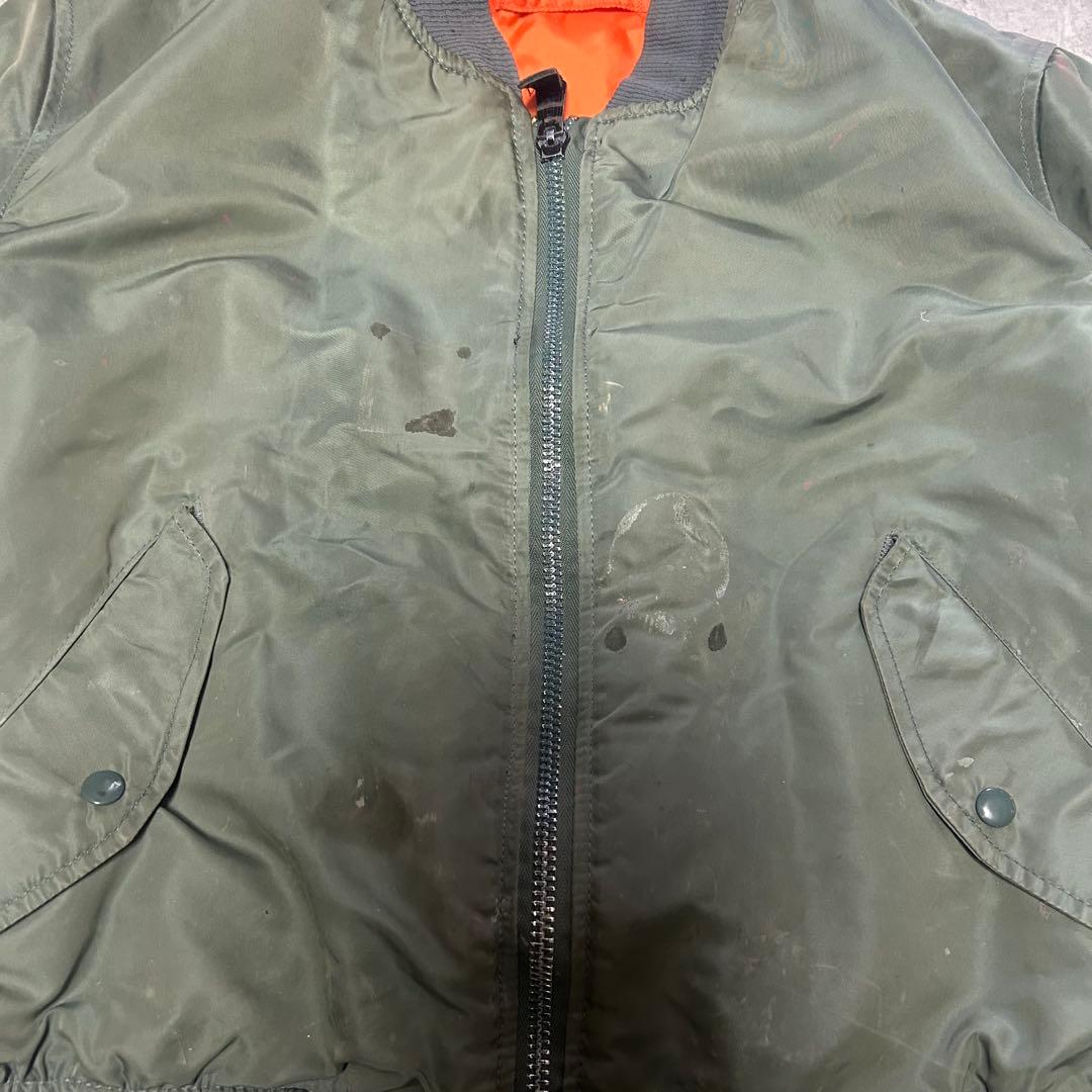 アルファインダストリーズ usa製 MA-1 フライトジャケットLサイズ