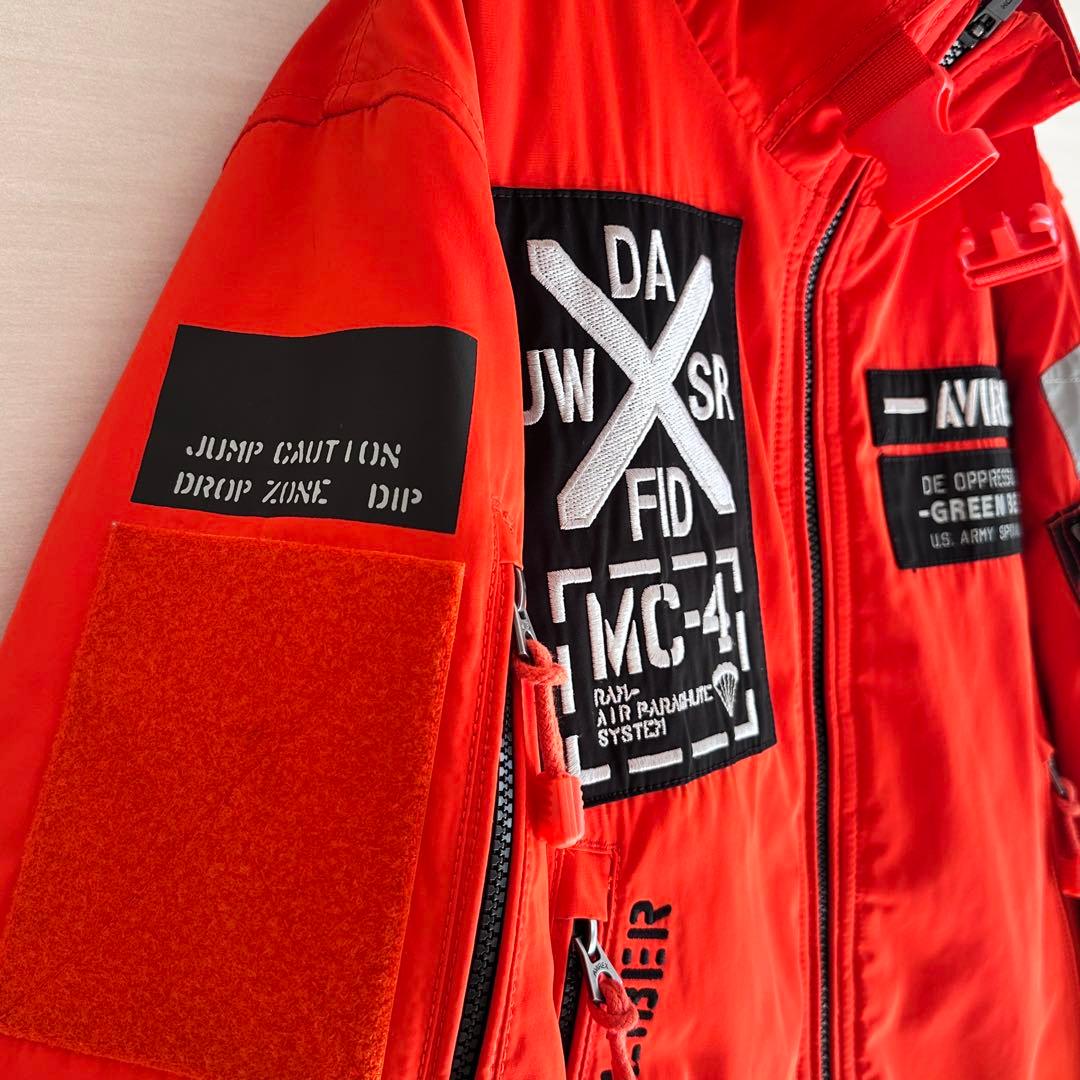 希少 M アヴィレックス MA-1 フライトジャケット サーモライト ワッペン