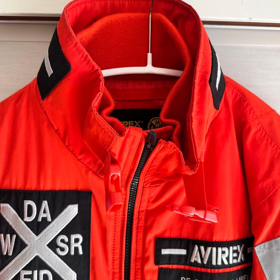希少 M アヴィレックス MA-1 フライトジャケット サーモライト ワッペン