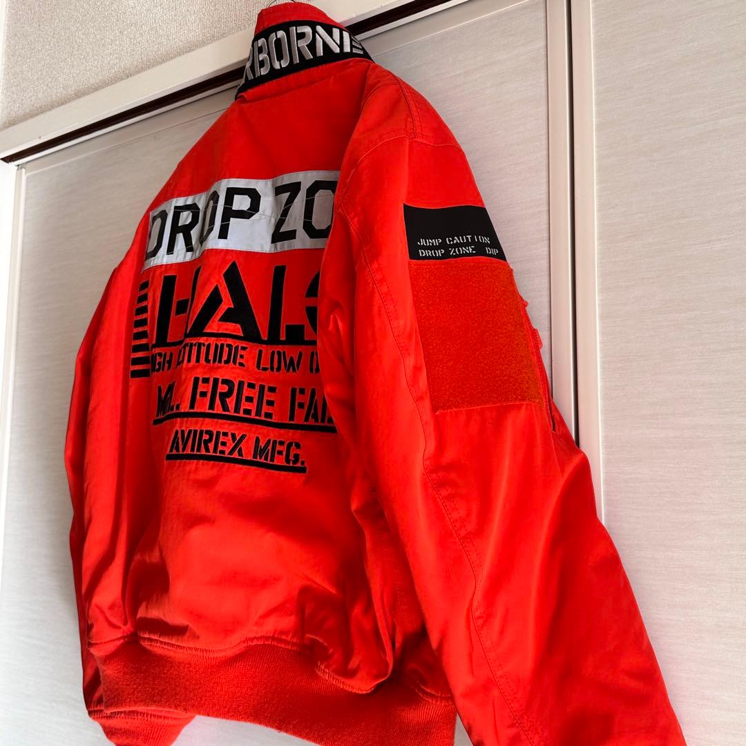 希少 M アヴィレックス MA-1 フライトジャケット サーモライト ワッペン