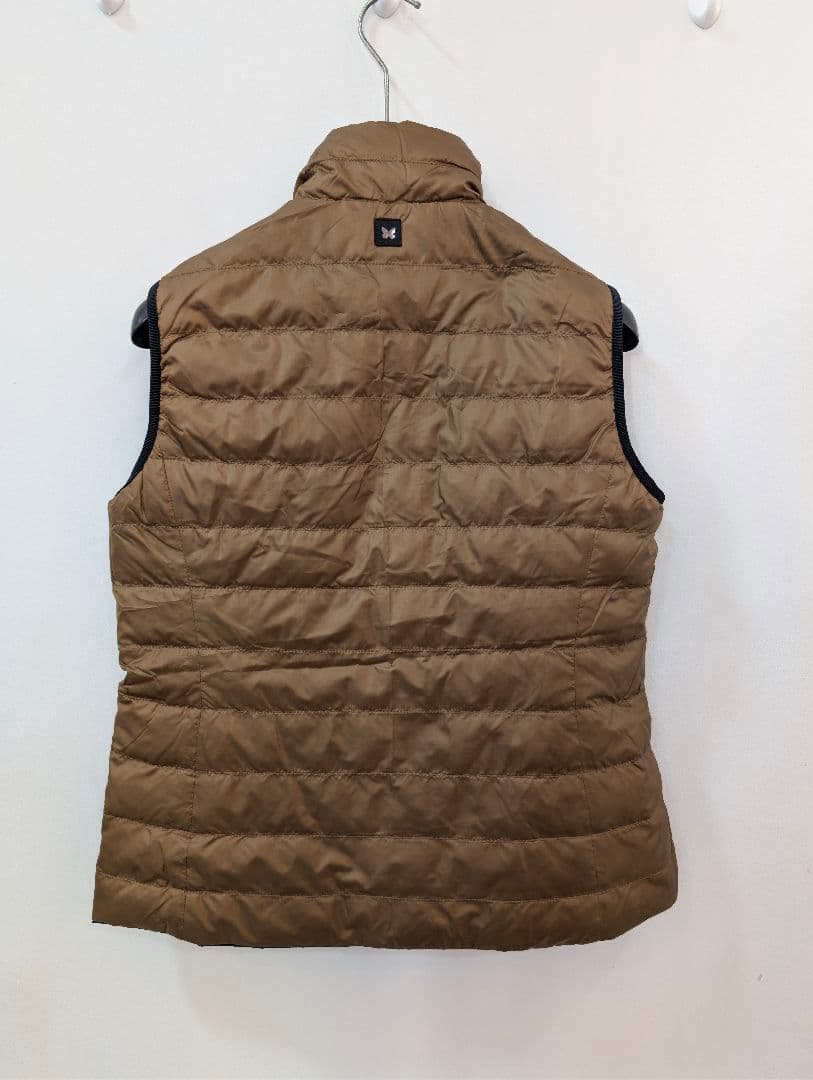 新品未使　マックスマーラ　リバーシブル ダウンジレ 40 薄手 安心鑑定可