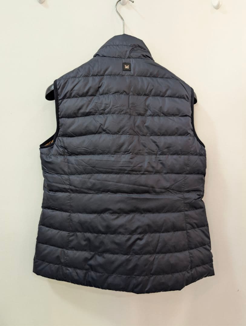 新品未使　マックスマーラ　リバーシブル ダウンジレ 40 薄手 安心鑑定可