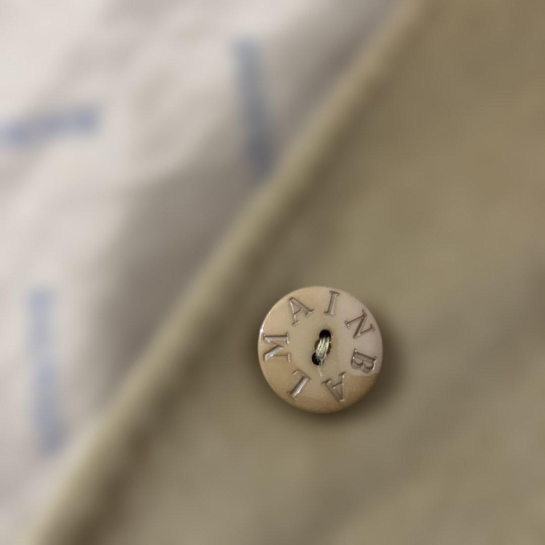 BALMAIN バルマン／アンゴラ　シルク　コート　ロングコート　キャメル