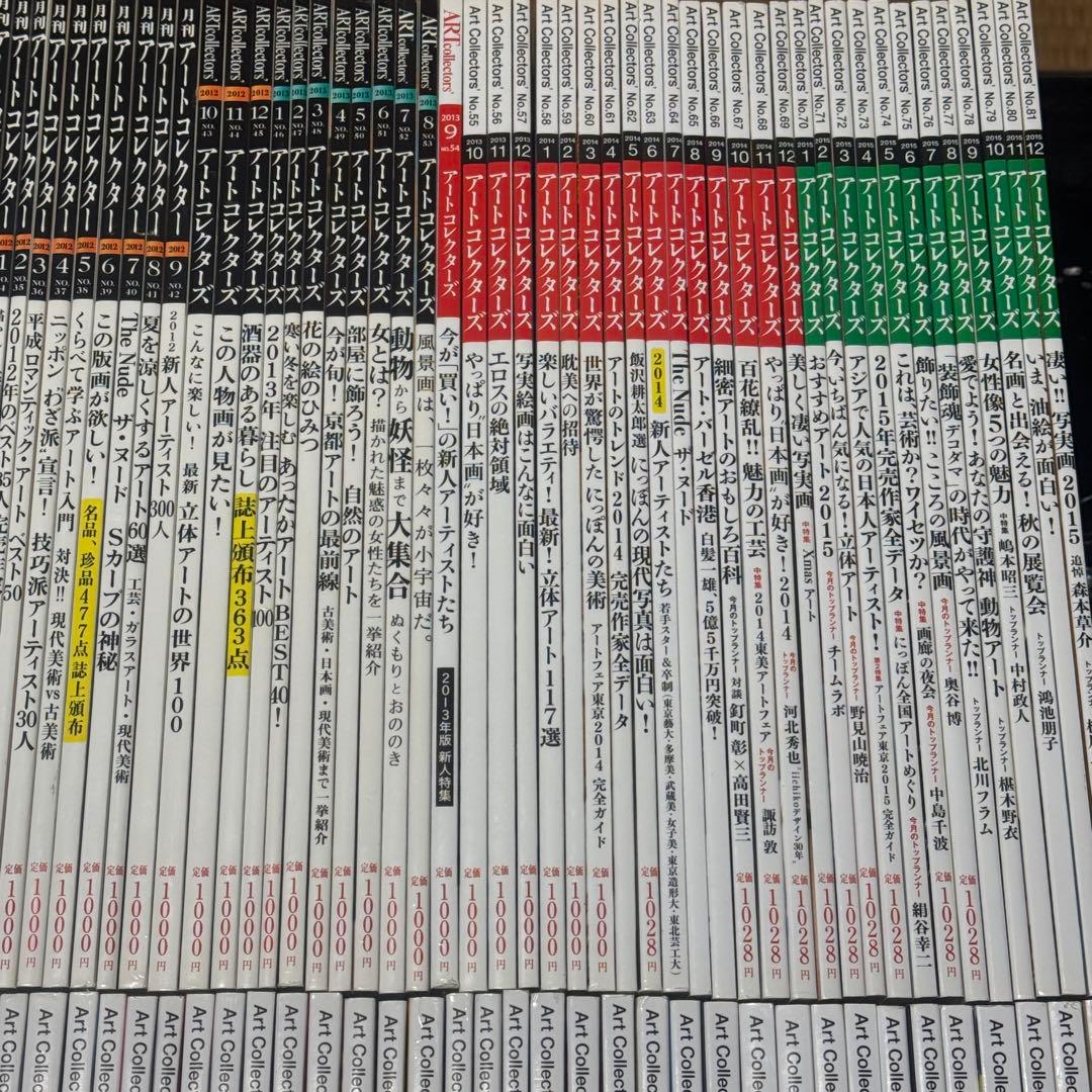 月刊アートコレクターズ　171冊セット　アートコレクター