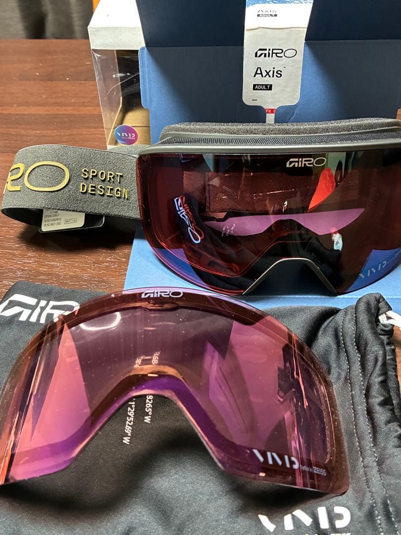 新品 GIRO Axis AF 25-26 現行モデル ゴーグル