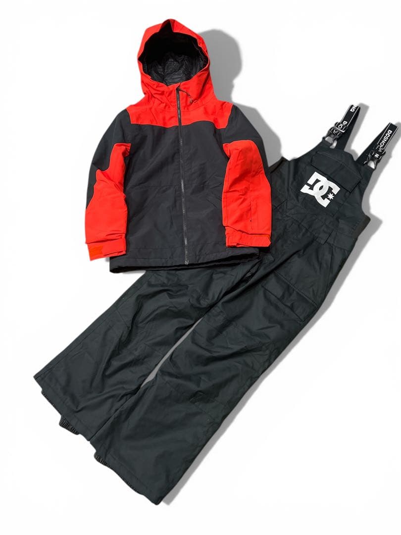 ☆Volcom × DCスノーボードウェア 上下セット キッズUS10Yジュニア