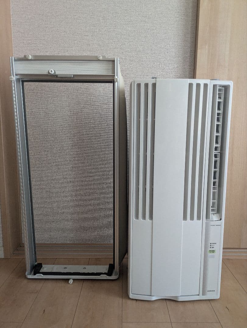 コロナ 窓用エアコン CW-F1623R 2023年製