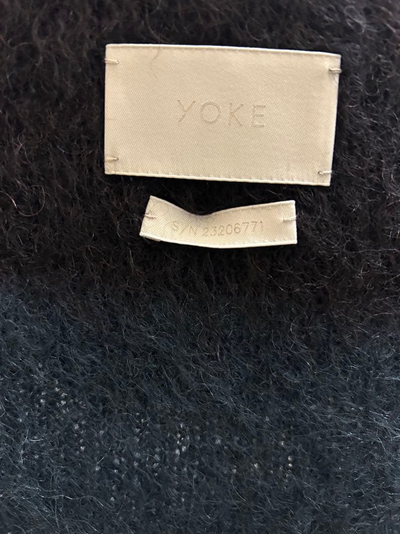 小物 MOHAIR BORDER LONG STOLE