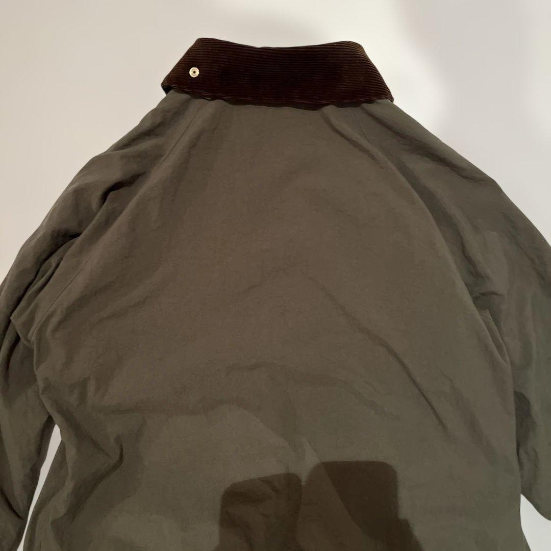【美品】Barbour バブアーBURGHLEY SP　カーキ系　サイズ36