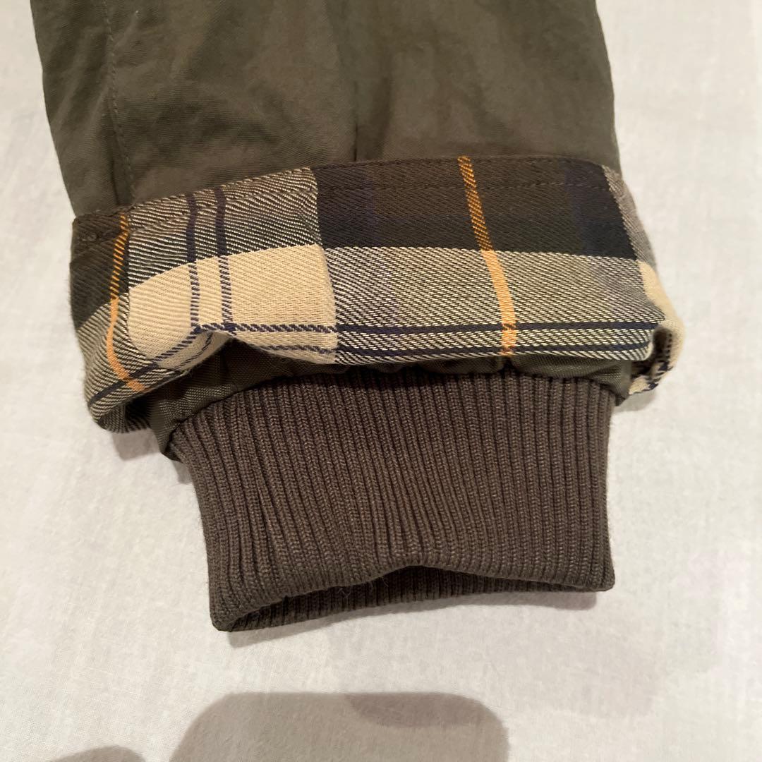 【美品】Barbour バブアーBURGHLEY SP　カーキ系　サイズ36