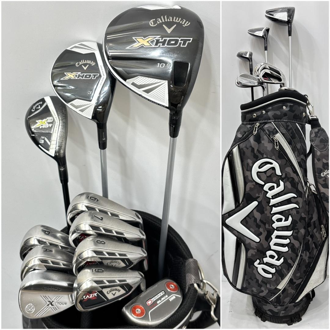 メンズ右利き初心者用　キャロウェイ　ゴルフクラブセット　W-2704