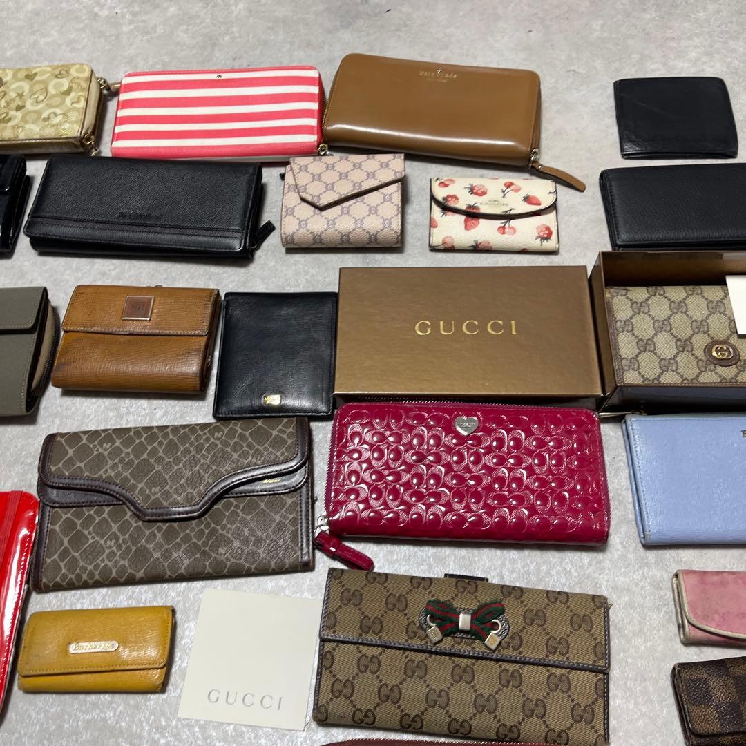 GUCCI COACH BURBERRY長財布 二つ折り財布 まとめ売り セット