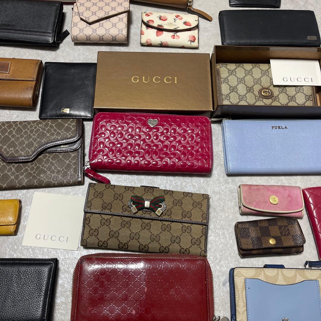 GUCCI COACH BURBERRY長財布 二つ折り財布 まとめ売り セット