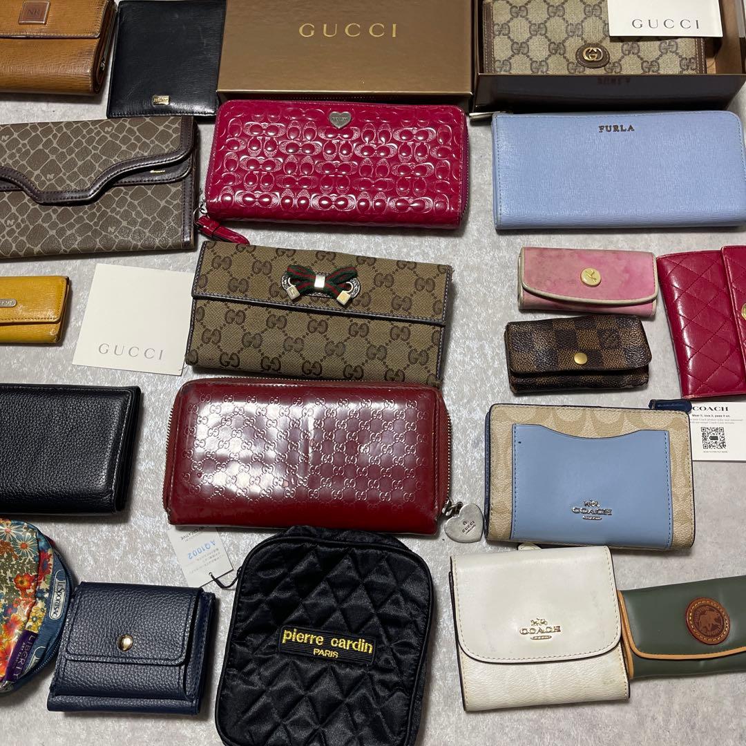 GUCCI COACH BURBERRY長財布 二つ折り財布 まとめ売り セット