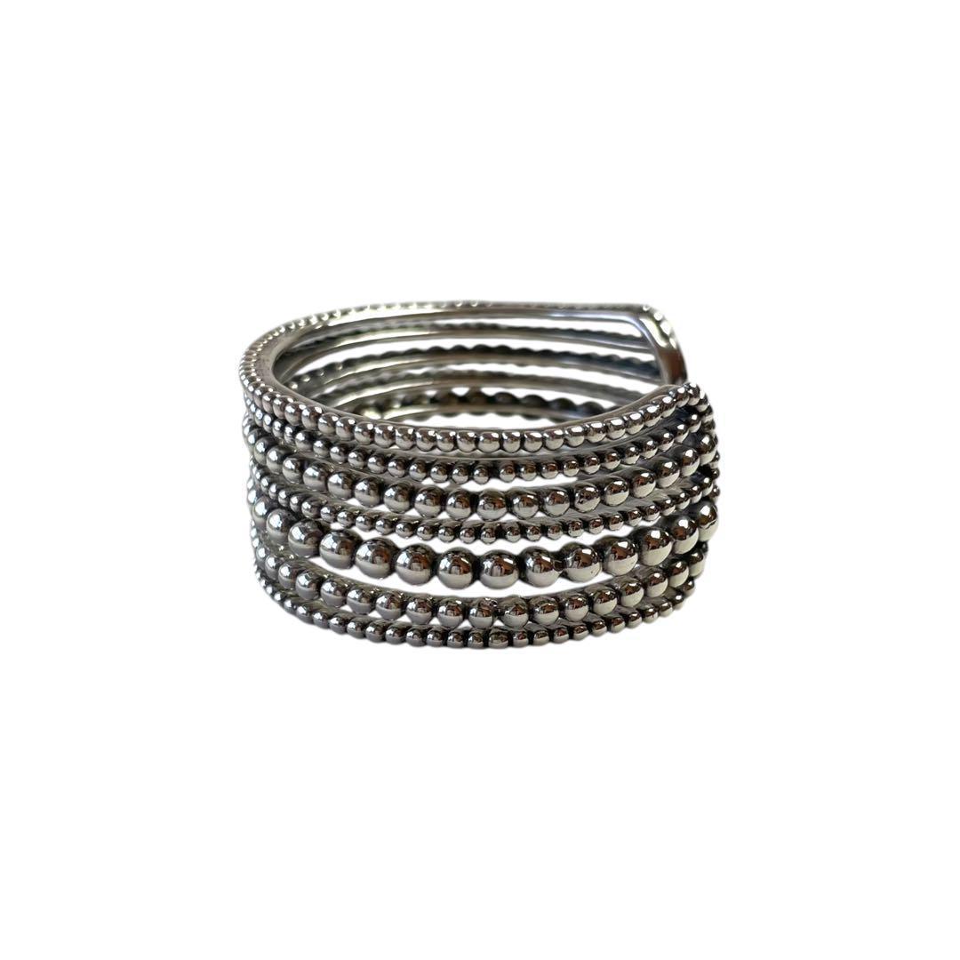 希少 PHILIPPE AUDIBERT ガイラン シルバーカラー バングル