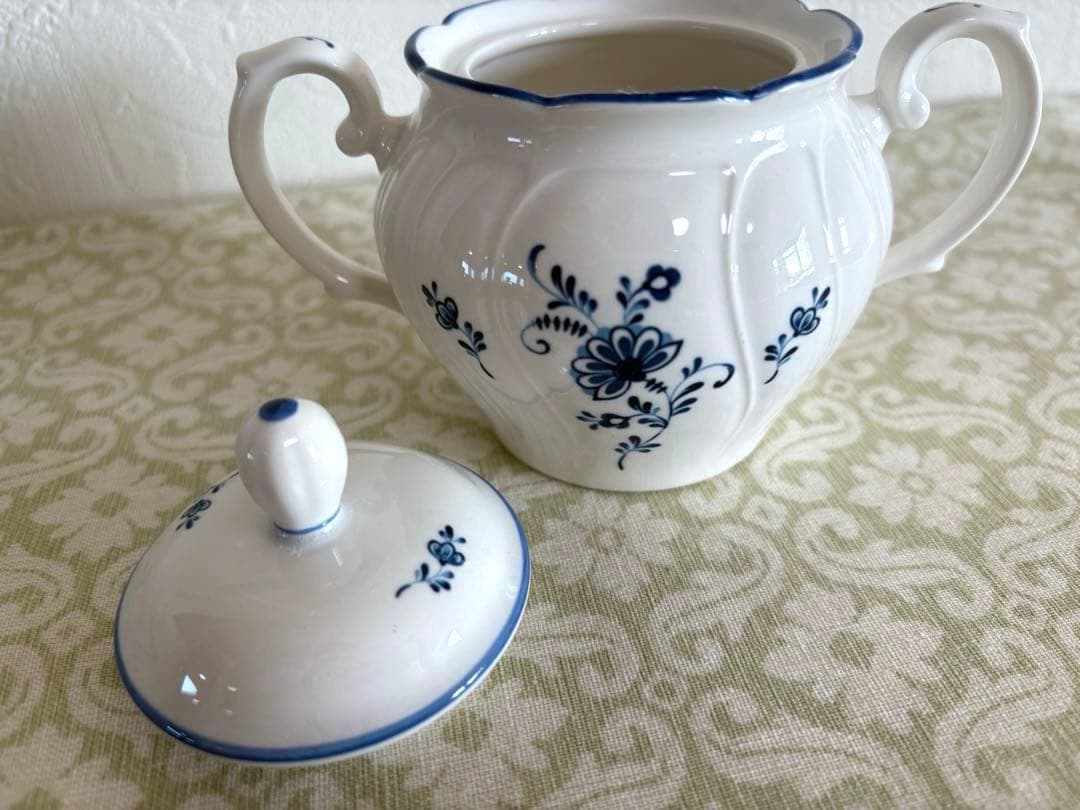 【未使用品】廃盤ノリタケクラフトーン　カップ&ソーサー、ティーポットセット