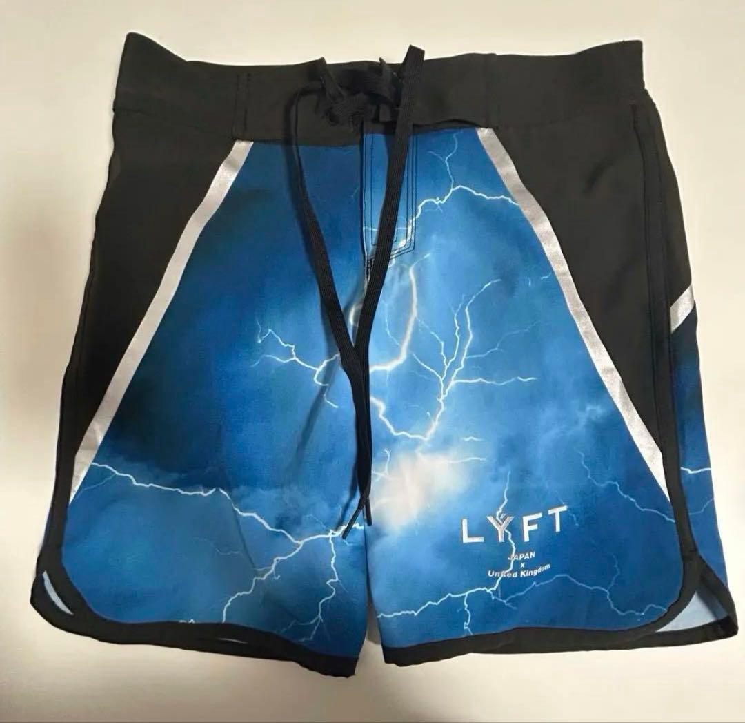 LYFT サーフパンツ XSサイズ 雷デザイン