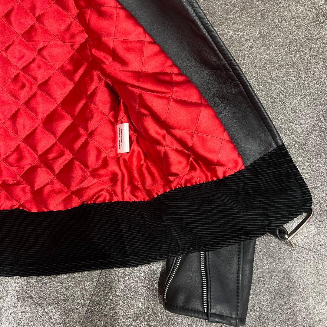 【サイズ32】666 レザー ライダース