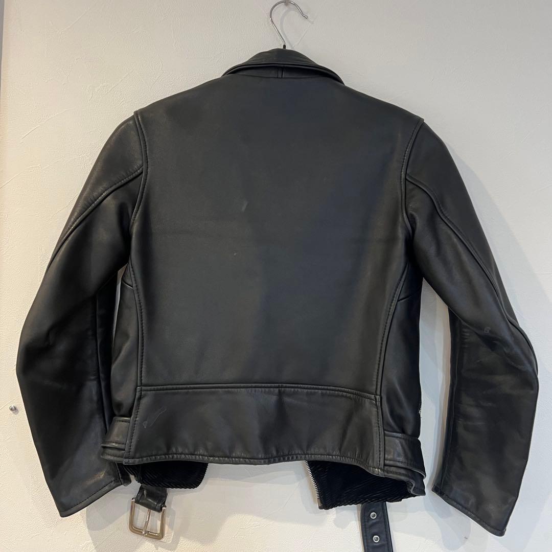 【サイズ32】666 レザー ライダース