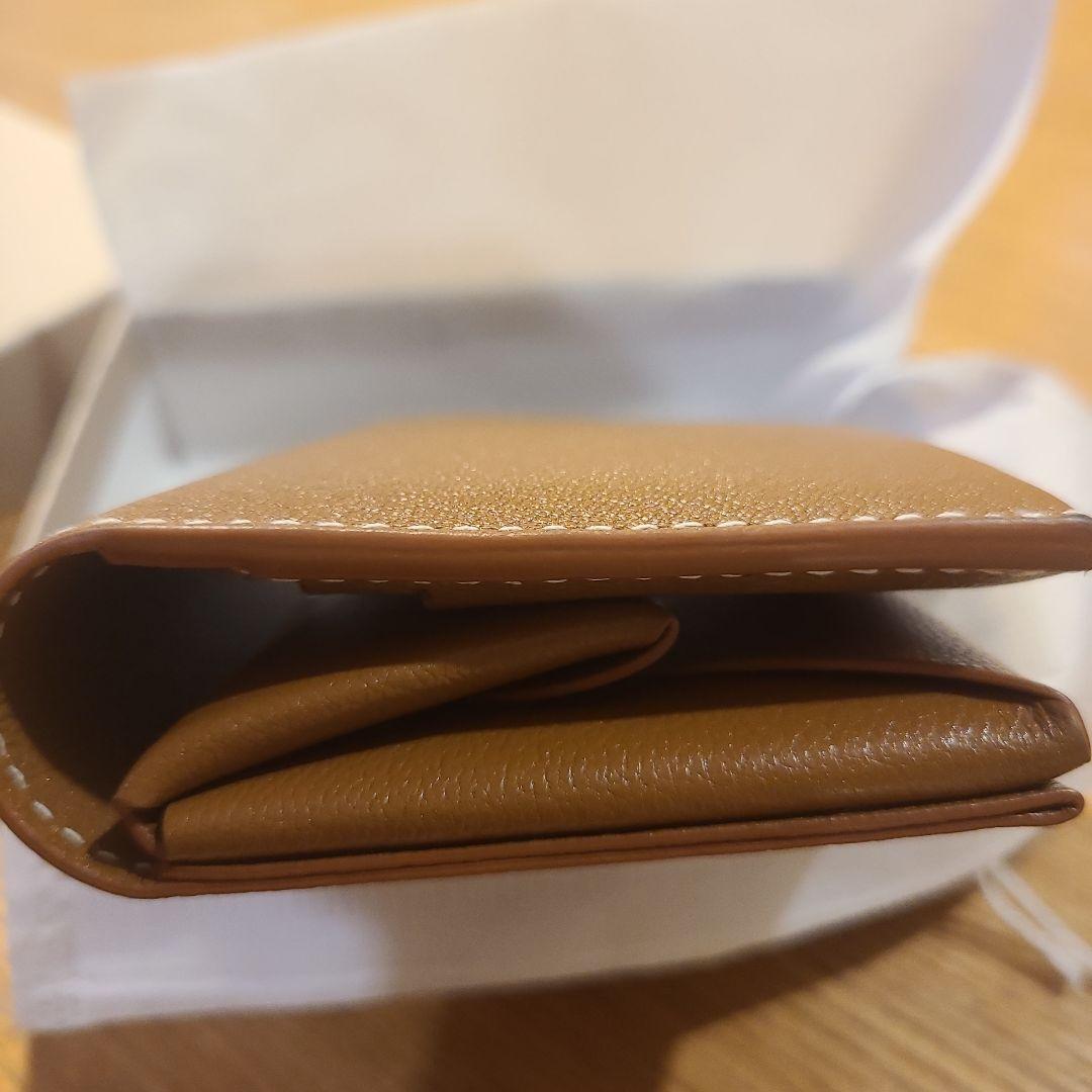 小物 MOLINI Bifold Compact Wallet - Camel