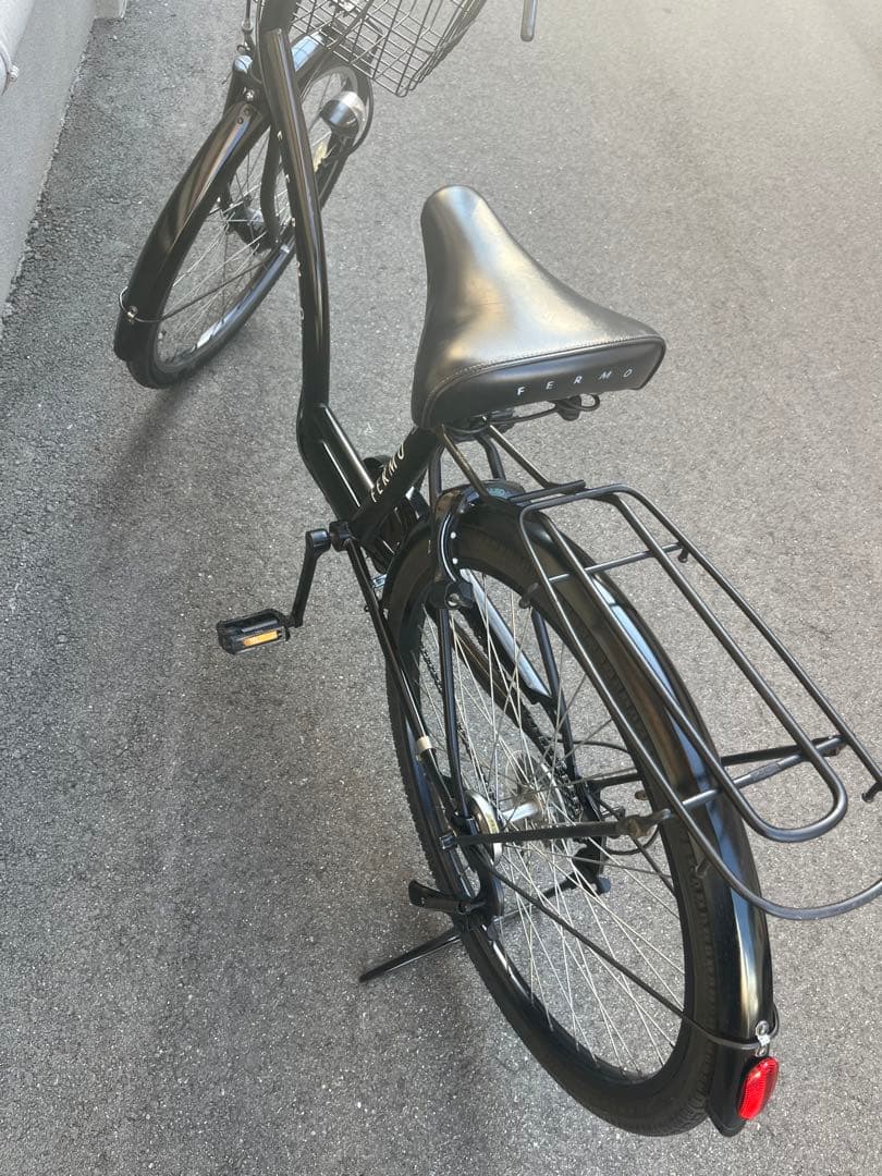 ママチャリ　黒