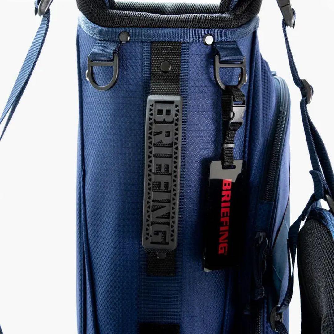 R*読様 BRIEFING キャディバッグ　スタンドバッグ ネイビー