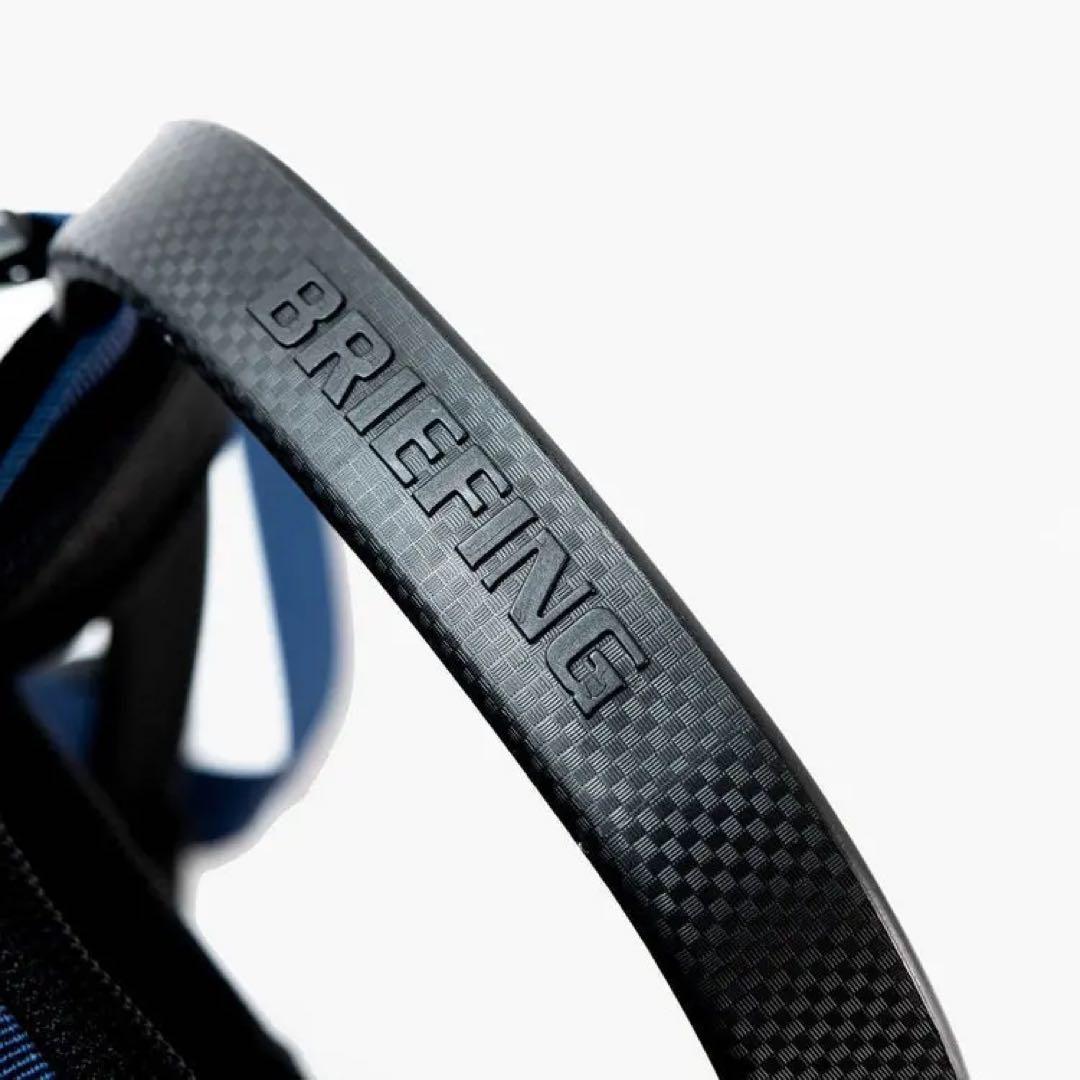 R*読様 BRIEFING キャディバッグ　スタンドバッグ ネイビー