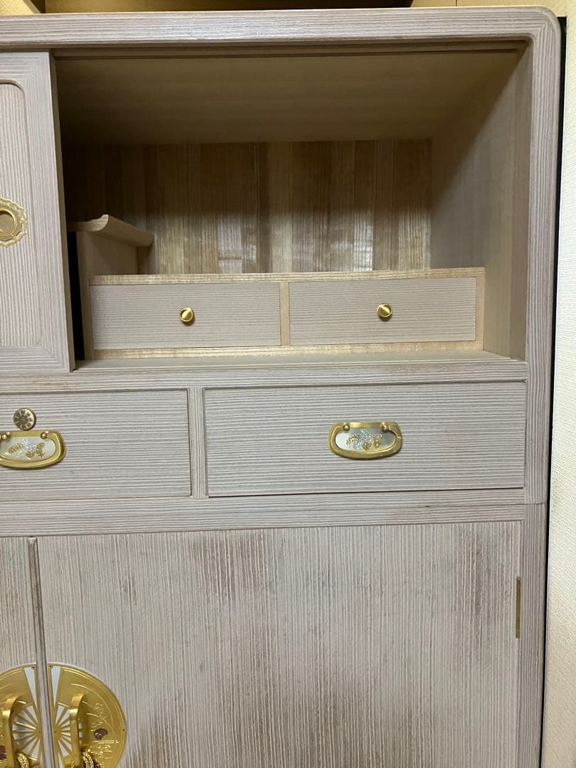 桐箪笥　桐タンス　3段構成