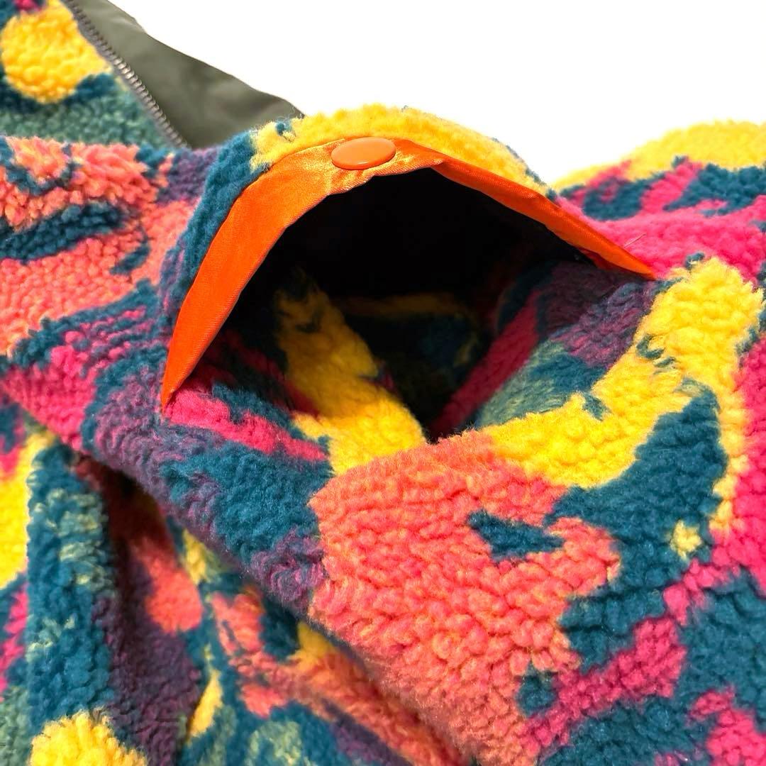 CIAOPANIC TYPY MA1 オリーブグリーン ポンチョジャケット ボア